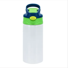 Load image into Gallery viewer, Customized 12oz Kid's Tumbler + Bag Tag