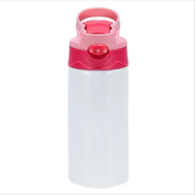 Load image into Gallery viewer, Customized 12oz Kid's Tumbler + Bag Tag