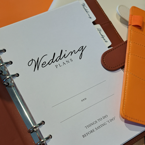 Wedding Planning Binder
