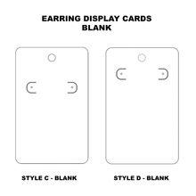 Load image into Gallery viewer, Earring Cards