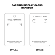 Load image into Gallery viewer, Earring Cards