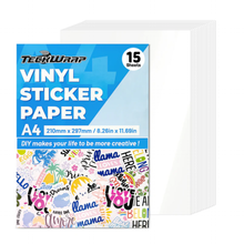 Load image into Gallery viewer, Inkjet Printable Sticker Paper