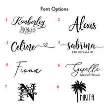 Load image into Gallery viewer, font options