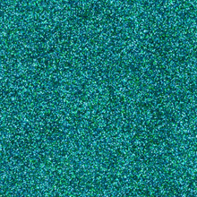 Load image into Gallery viewer, Peacock blue glitter card
