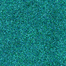 Load image into Gallery viewer, Peacock blue glitter card