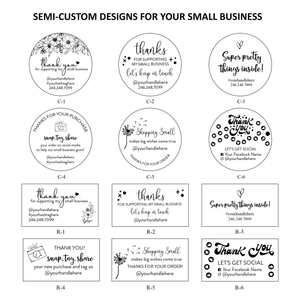 Thermal stickers for small business