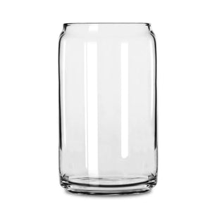 16oz Glass Can, Blank