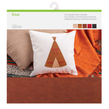 Load image into Gallery viewer, Cricut® Faux Suede, Rustic Sampler
