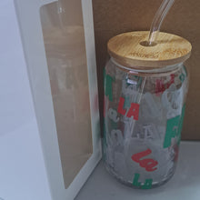 Load image into Gallery viewer, 16oz Glass Can, Customized
