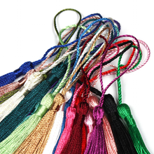 Load image into Gallery viewer, Silk Thread Tassels, 10pk
