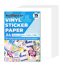 Load image into Gallery viewer, Inkjet Printable Sticker Vinyl
