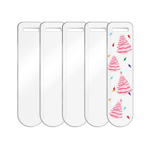 Acrylic Bookmark Blanks, 5pk