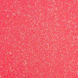 coral pink glitter card