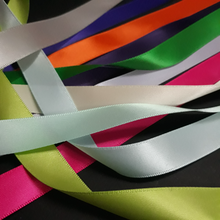 Load image into Gallery viewer, 5/8&quot; satin ribbon by the yard
